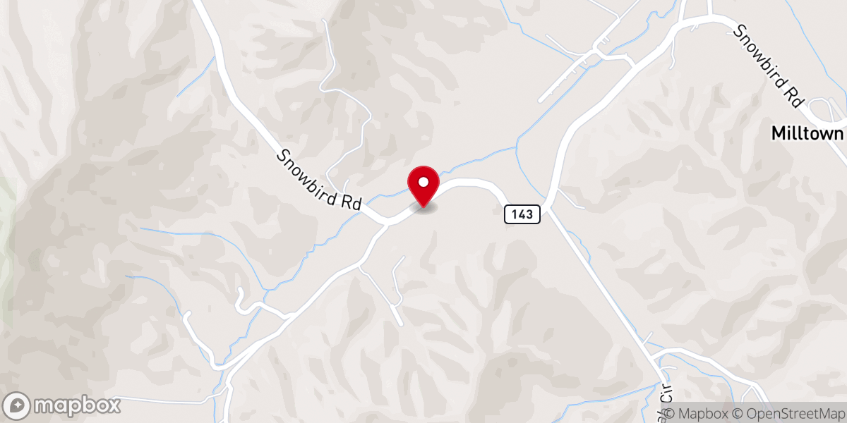 Map showing location of Atoah Church