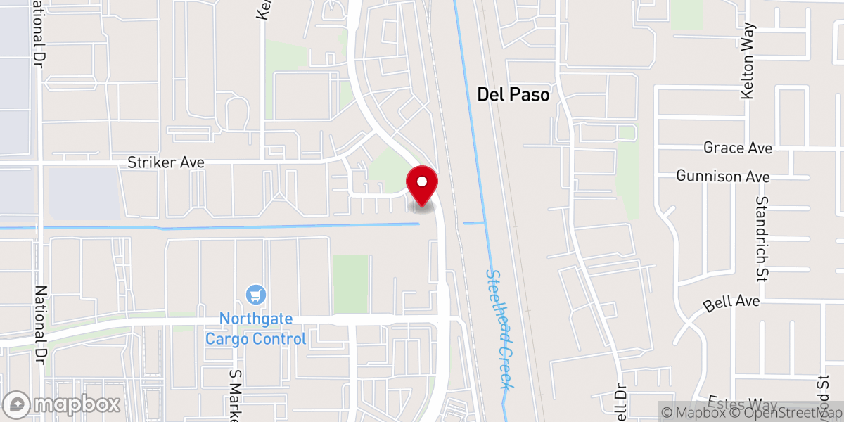 Map showing location of Dayspring Ministries