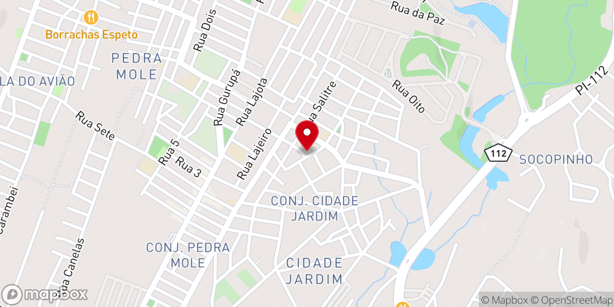 Map showing location of ASSEMBLEIA DE DEUS CAMPO CIDADE JARDIM
