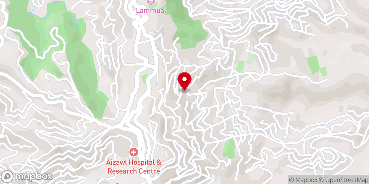 Map showing location of UPC (NEI) Church, Venghlui