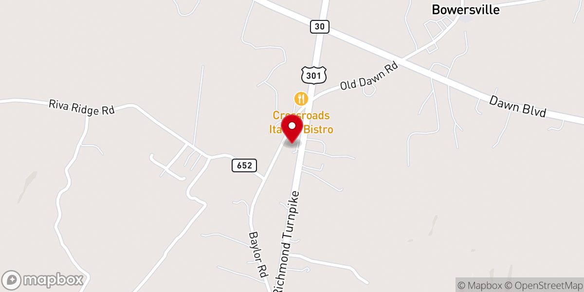 Map showing location of Heavens Haven Christian Ministry