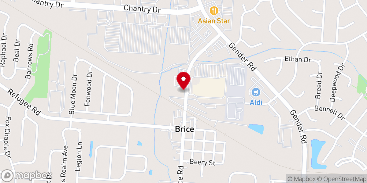 Map showing location of New Faith Ministries