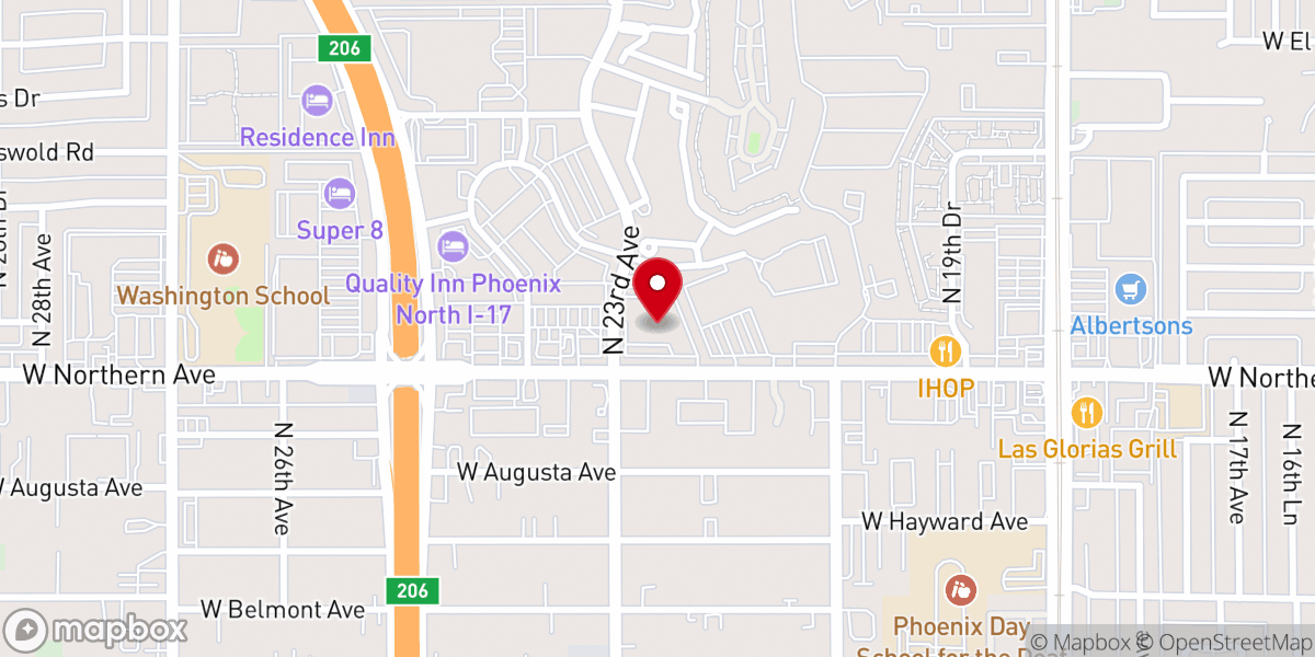 Map showing location of Grace Educational Solutions