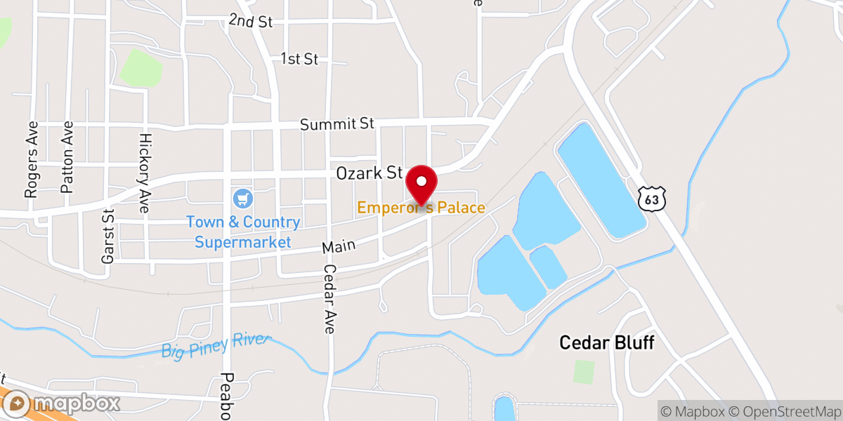 Map showing location of Life Sanctuary - Cabool