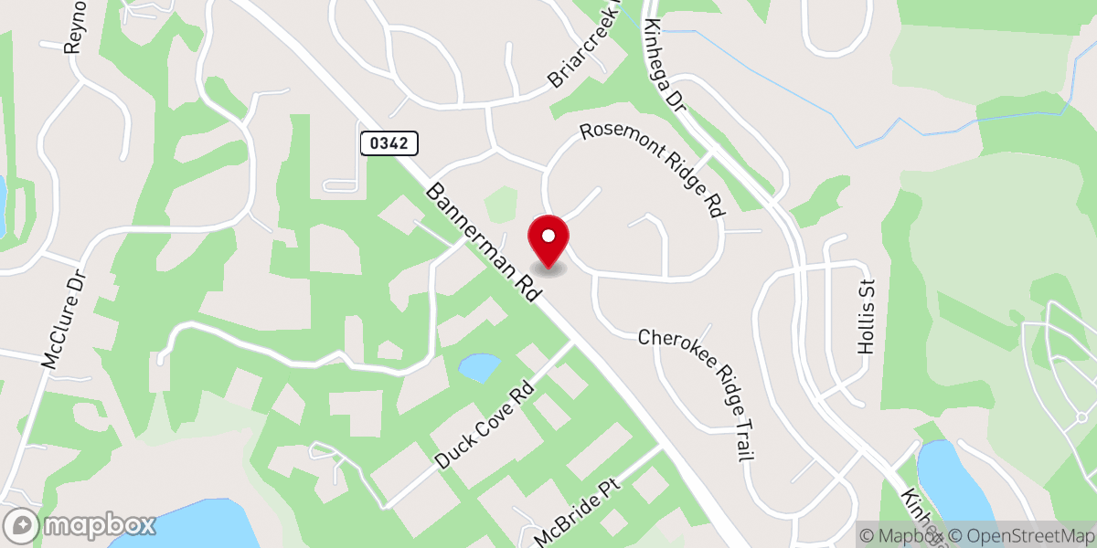 Map showing location of Great Springhill Missionary Baptist Church