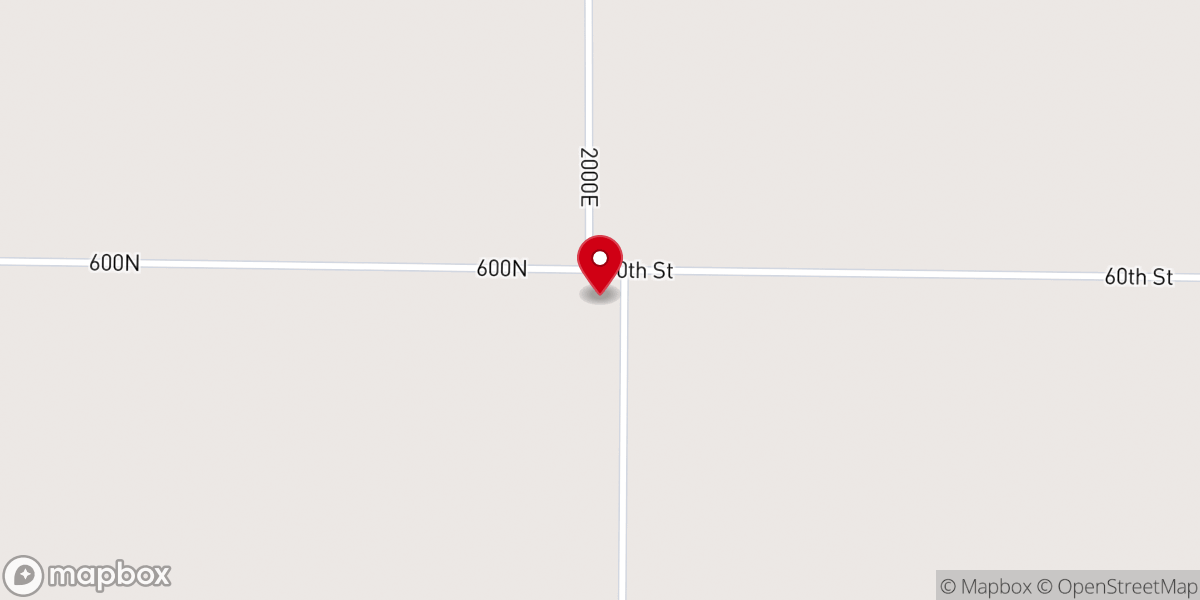 Map showing location of St Patrick's Catholic Community Center