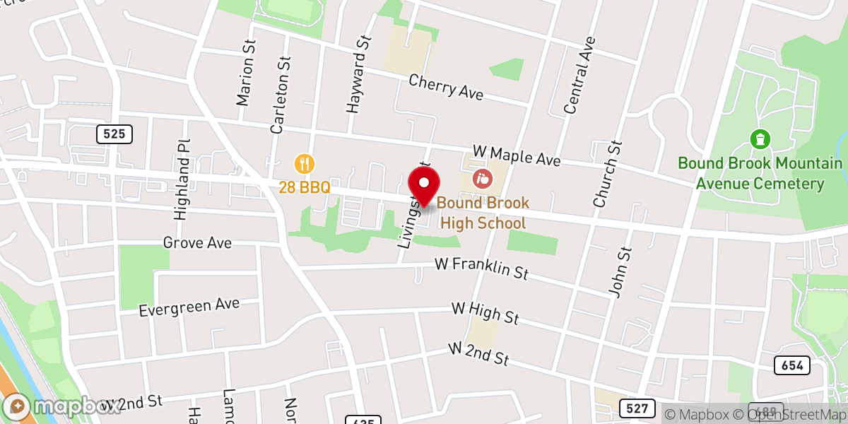 Map showing location of Mountain of Prayer Fellowship Centro Integral Familiar