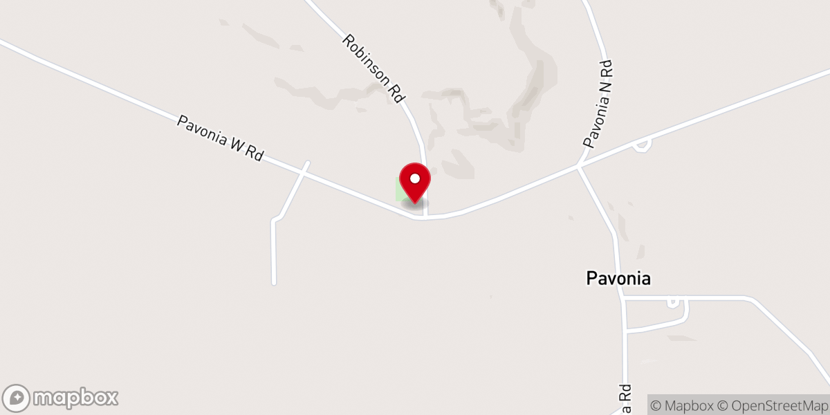 Map showing location of Calvary Chapel Mansfield