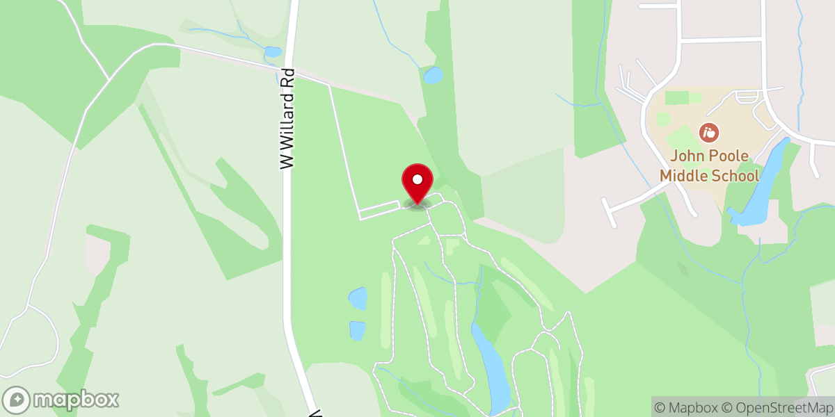 Map showing location of The Crossvines