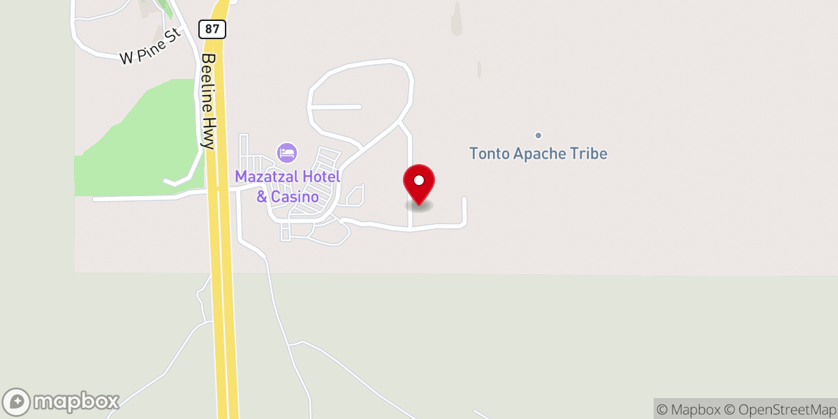 Map showing location of Reconcile Church