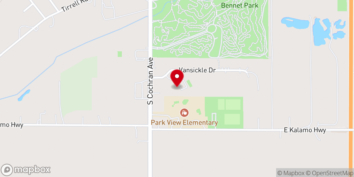Map showing location of Church of Christ of Charlotte