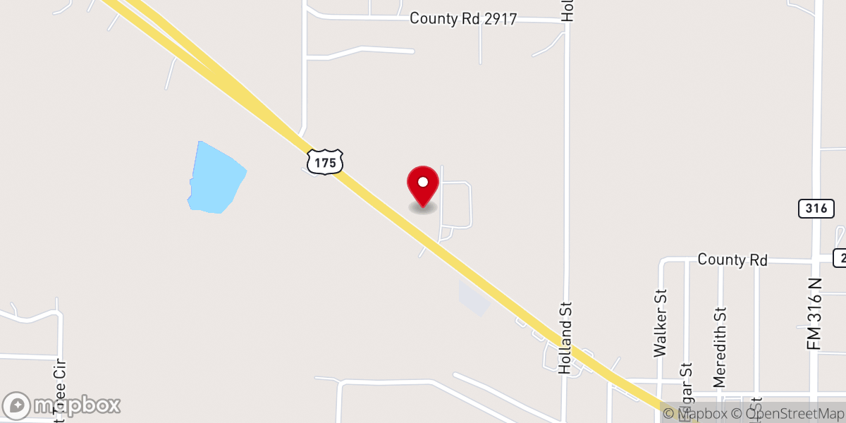 Map showing location of Cedar Creek Mennonite Fellowship