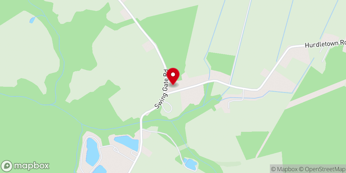 Map showing location of Pleasant Grove Church