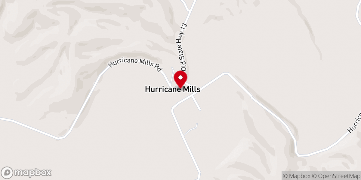 Map showing location of Coal Miner's Daughter Museum