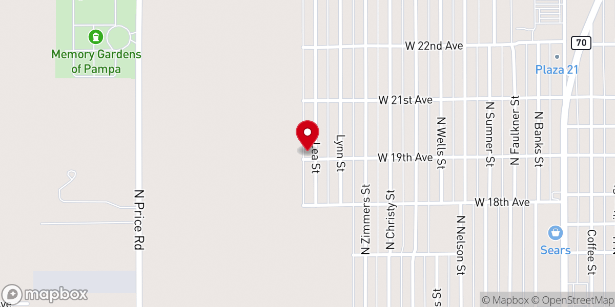 Map showing location of Leave the Yard Mission Adventures Inc