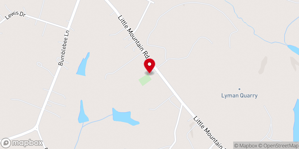 Map showing location of Mount Pilgrim Church