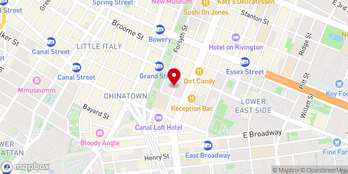Map showing location of Bethel Assembly of God