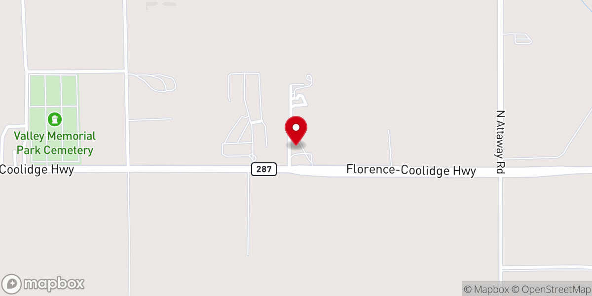 Map showing location of Fairhaven Baptist Church