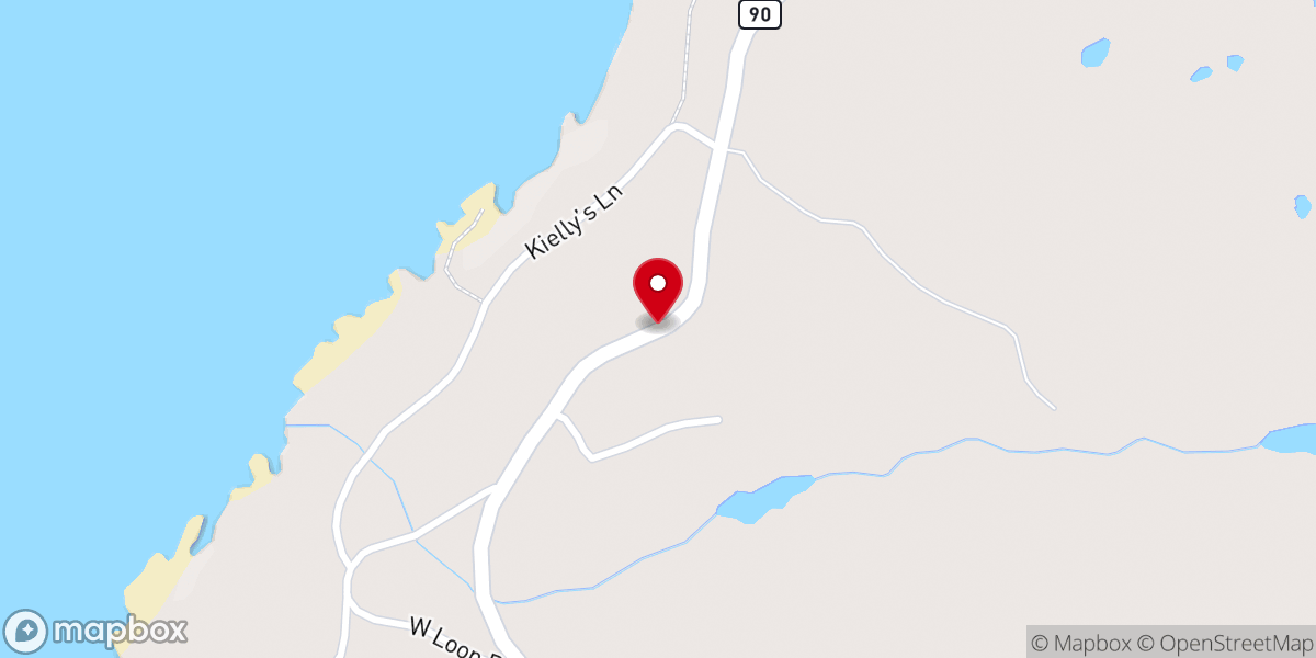 Map showing location of Sacred Heart