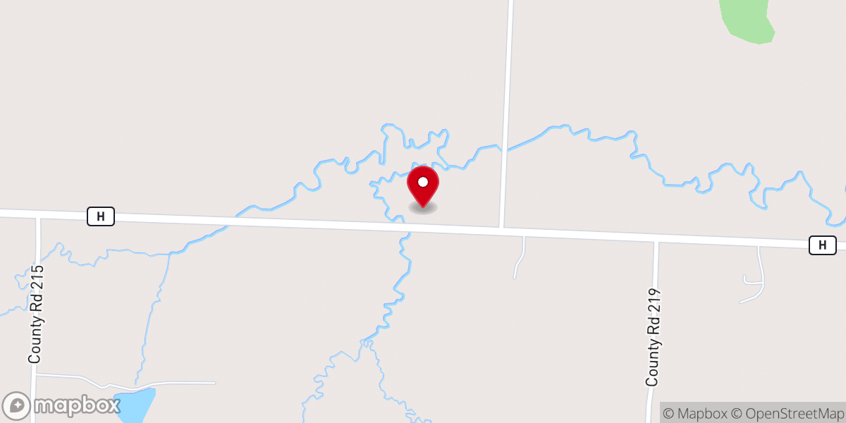 Map showing location of Smith Chapel United Methodist Church