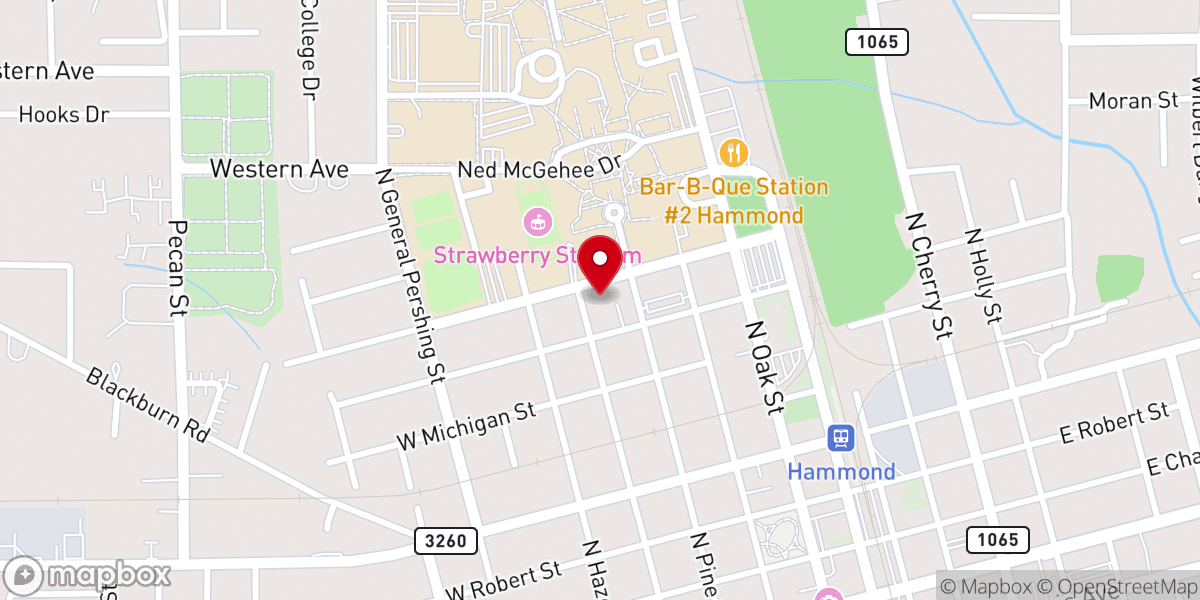 Map showing location of Saint Albert the Great Catholic Church