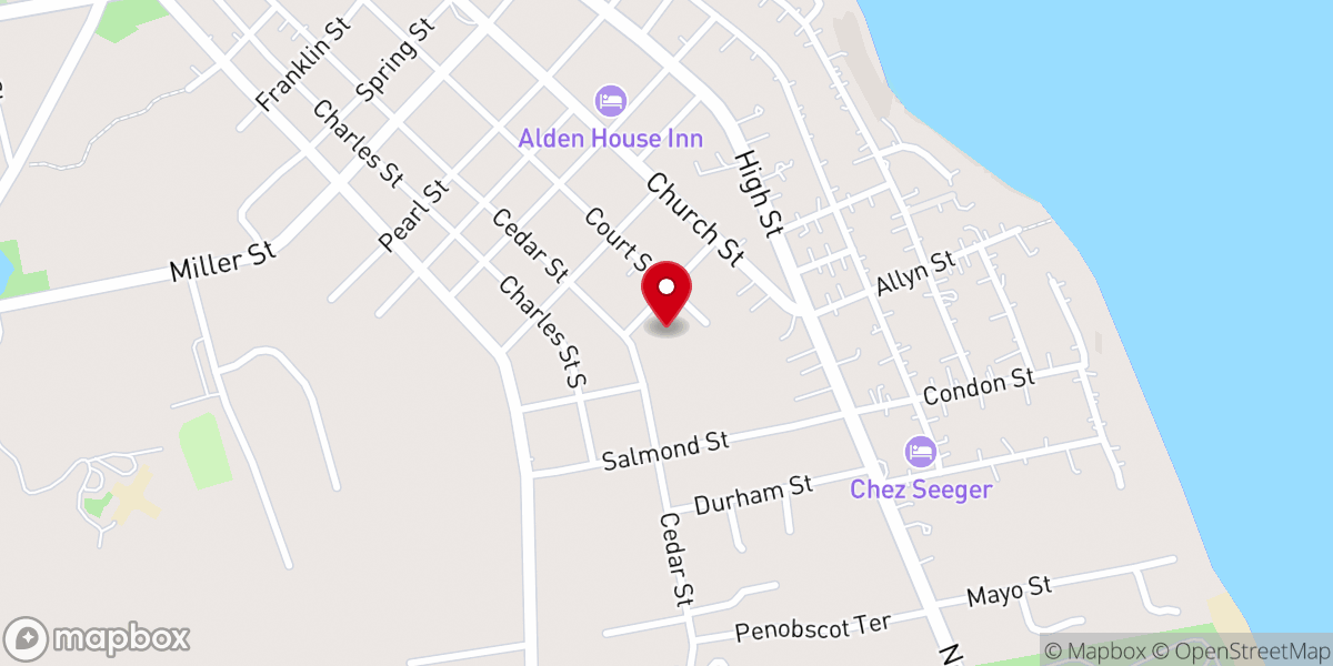 Map showing location of Saint Margarets Church