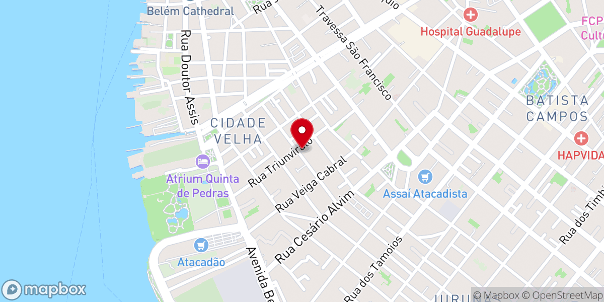 Map showing location of Igreja Assembleia de Deus - Bom Jardim II