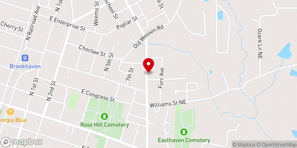 Map showing location of Emmanuel Temple Pentecostal Church