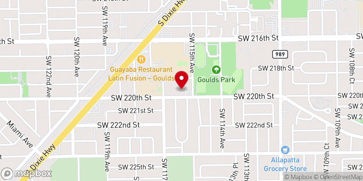 Map showing location of Mt Pleasant Baptist Church