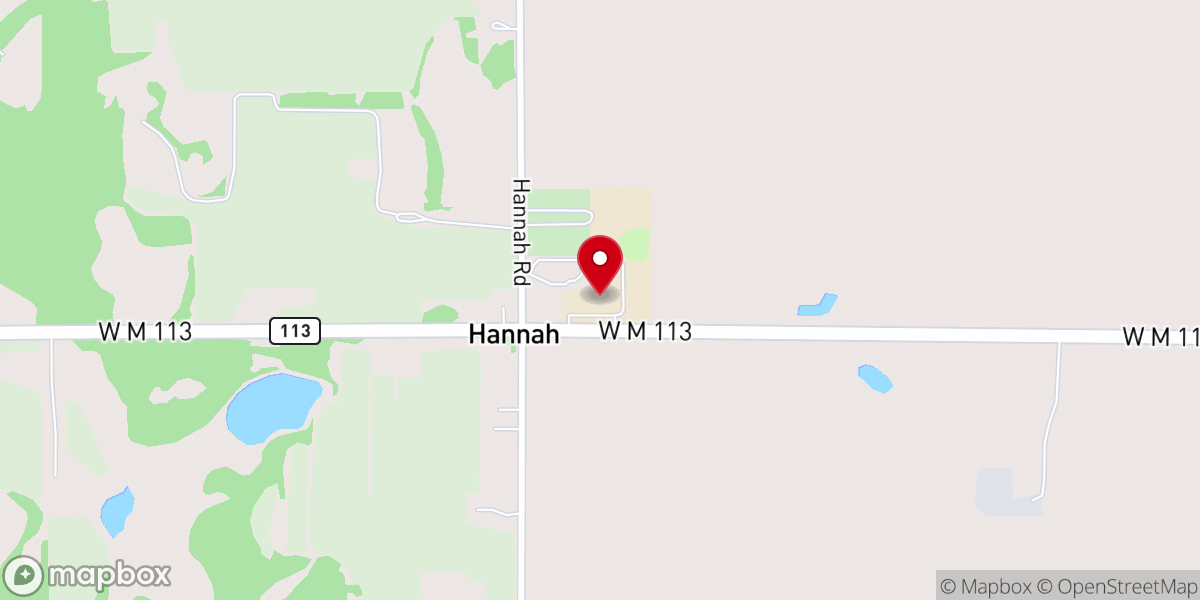 Map showing location of St Mary of Hannah Catholic School