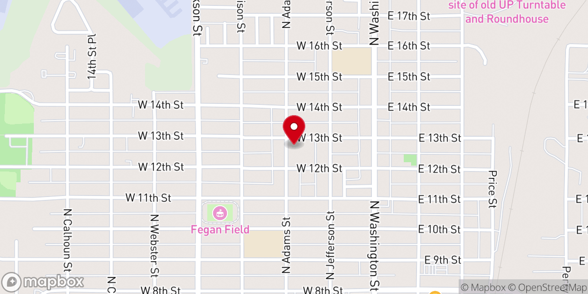 Map showing location of New Testament Christian Church