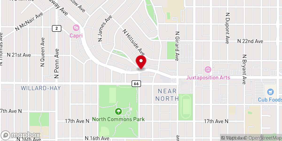 Map showing location of Great Is Thy Faithfulness COGIC