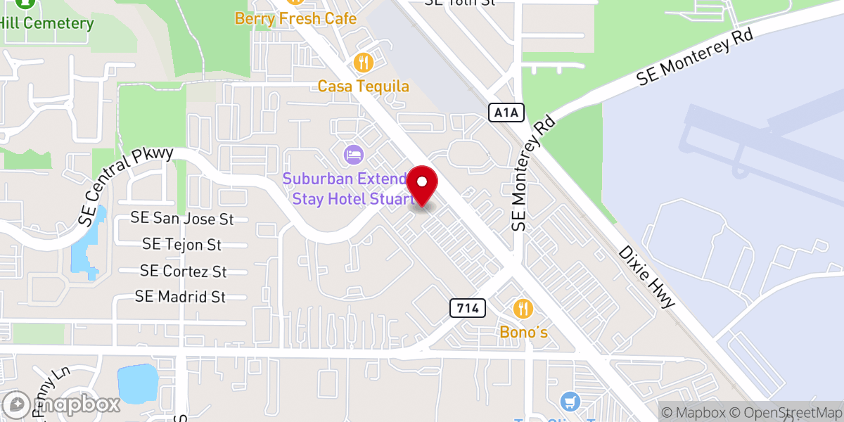 Map showing location of Iglesia De Dios Principe De Paz