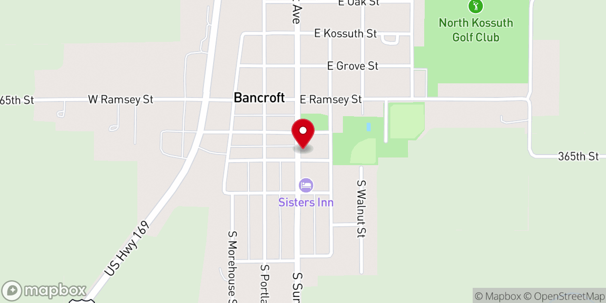 Map showing location of Divine Mercy Parish - St John the Baptist Catholic Church