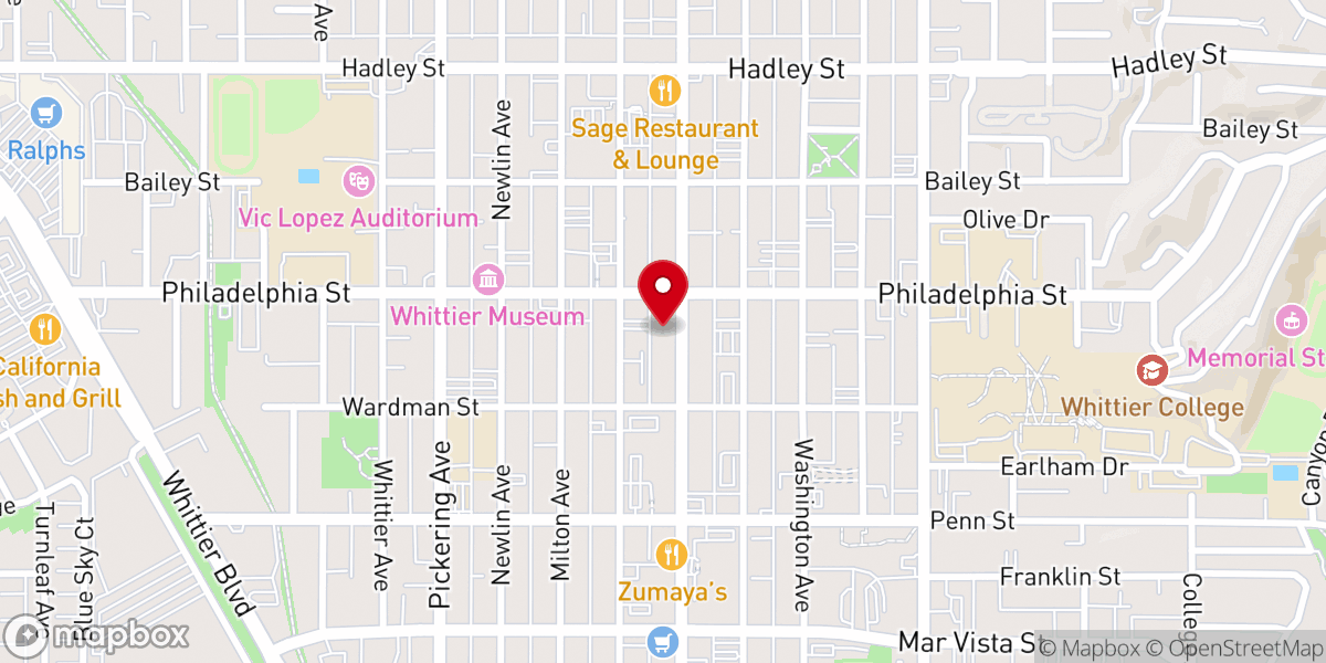 Map showing location of Good Shepherd Church