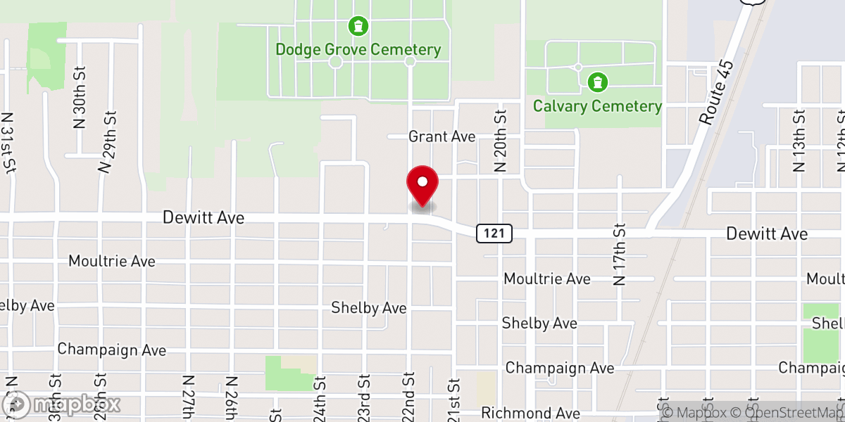 Map showing location of Wayside Chapel Seventh-day Adventist Church