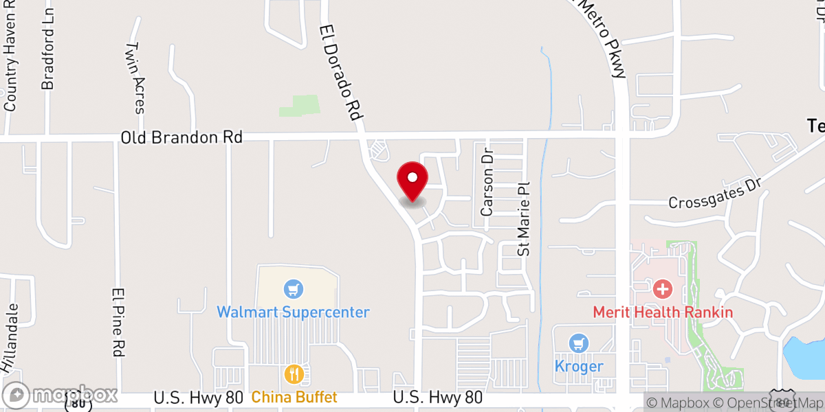 Map showing location of Christian Church of God