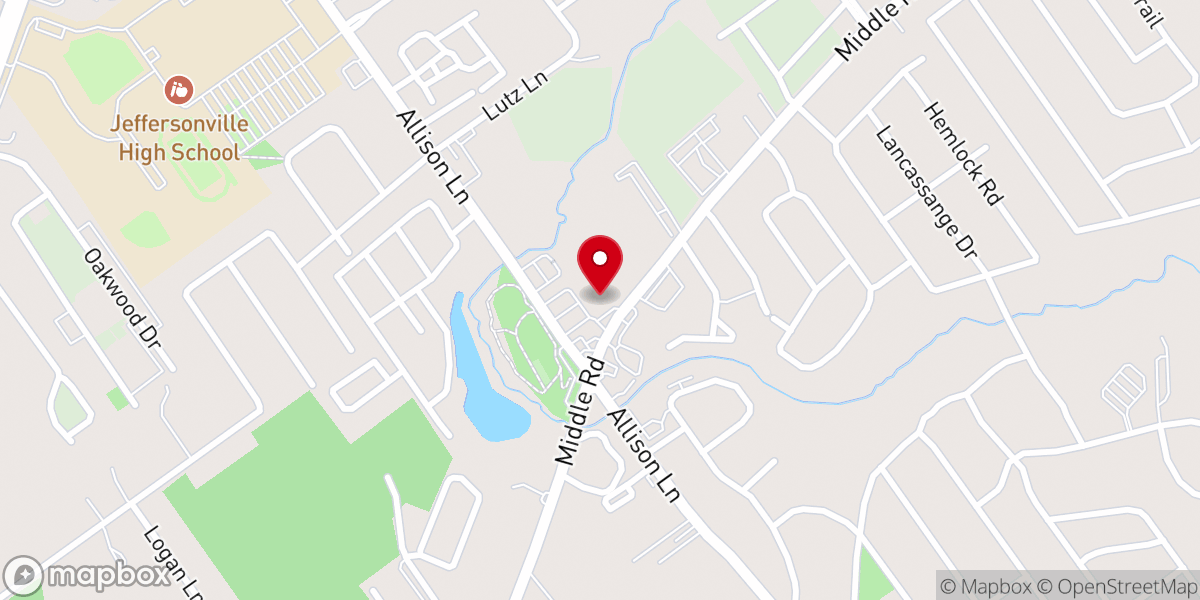 Map showing location of Horners Chapel