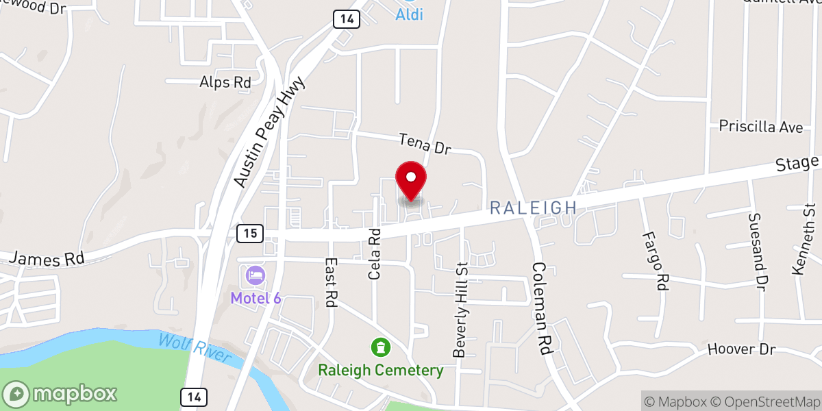 Map showing location of Lighthouse Ministries