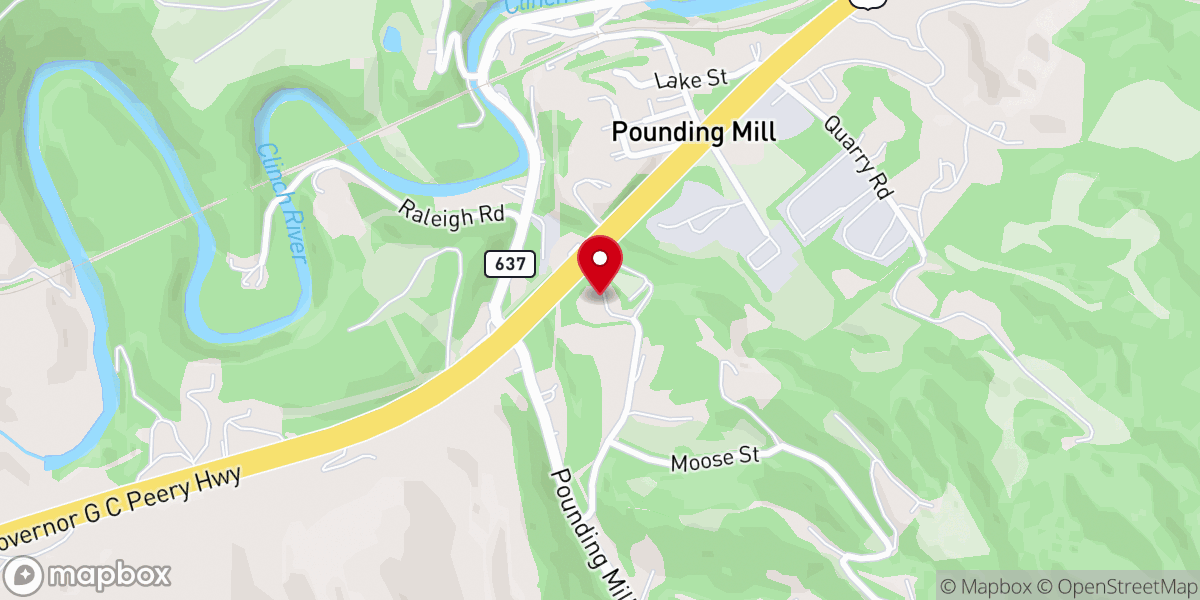 Map showing location of New Life Ministries