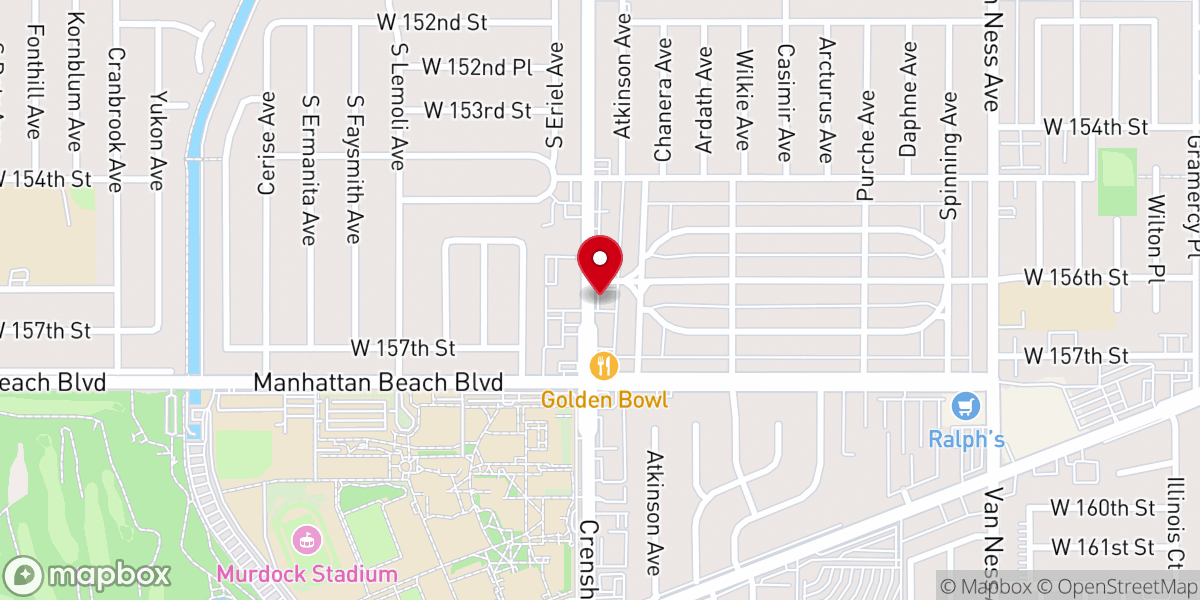 Map showing location of Metro L. A. Church Of Christ