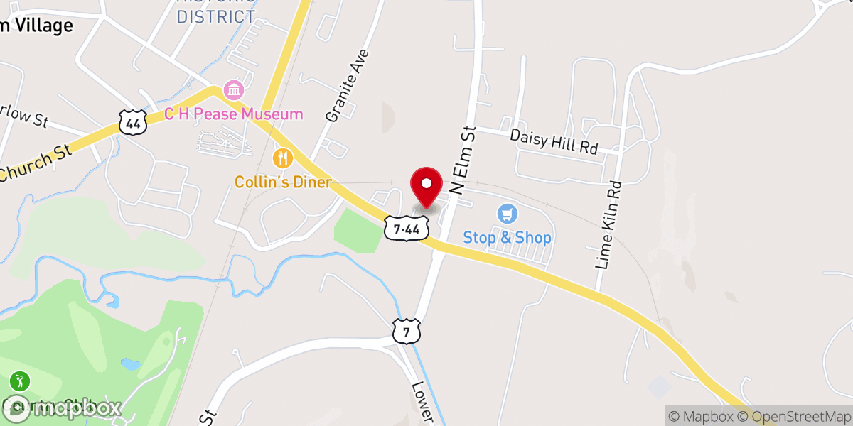 Map showing location of St. Martin of Tours Church of St. Joseph