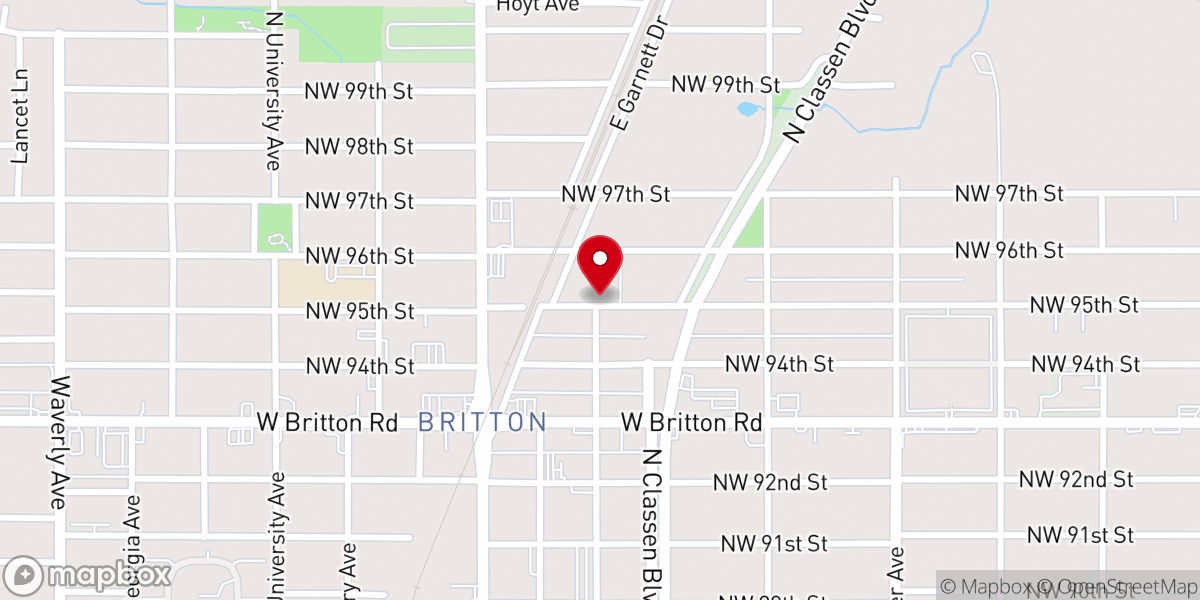 Map showing location of Word Of God Church