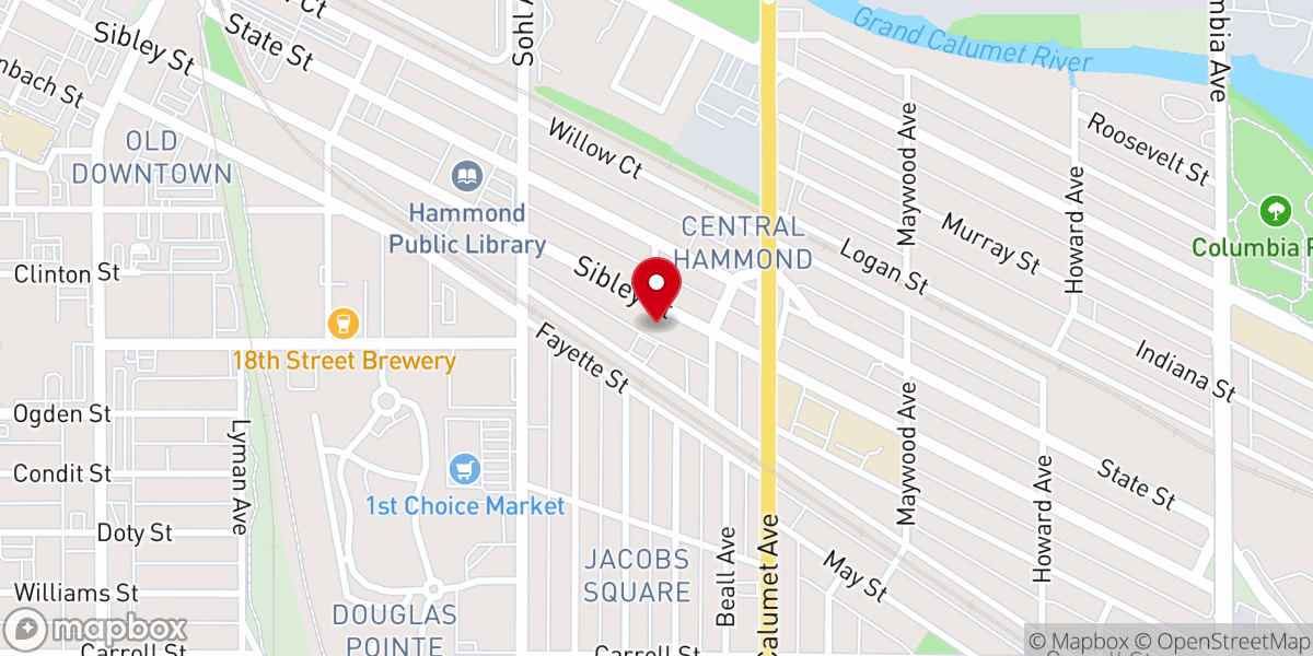 Map showing location of Word Made Flesh Ministries