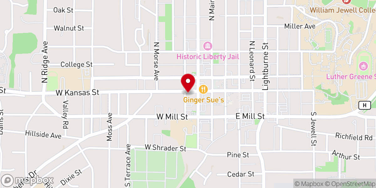 Map showing location of The Chapel on The Corner