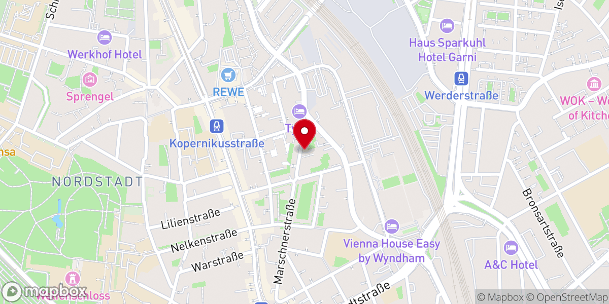 Map showing location of Spanischsprachige katholische Gemeinde