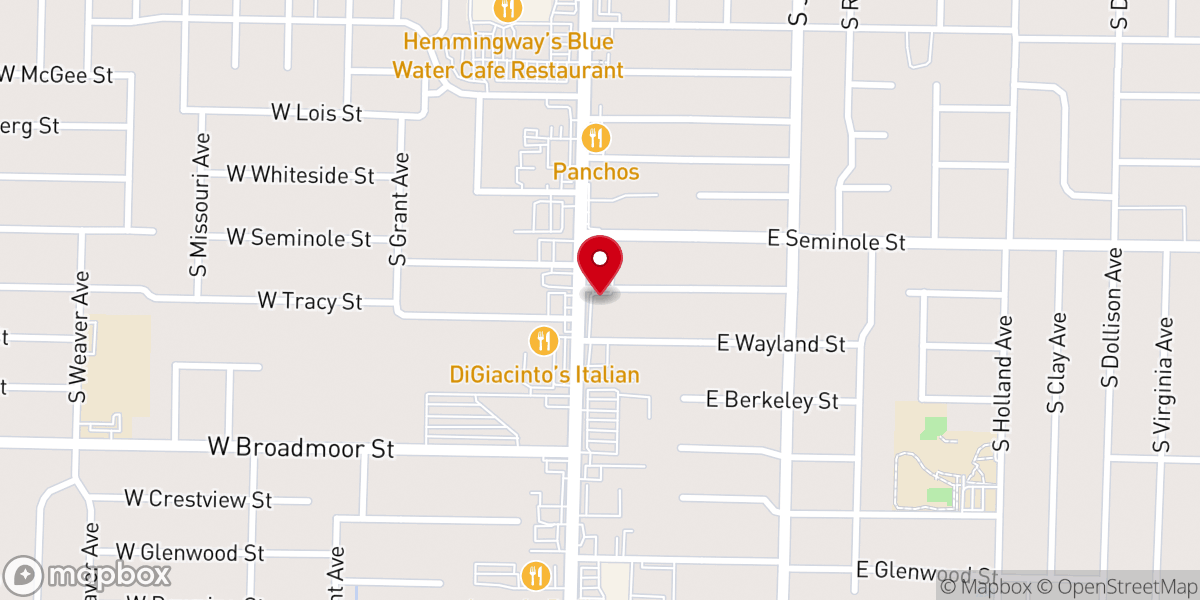 Map showing location of City House Ministries