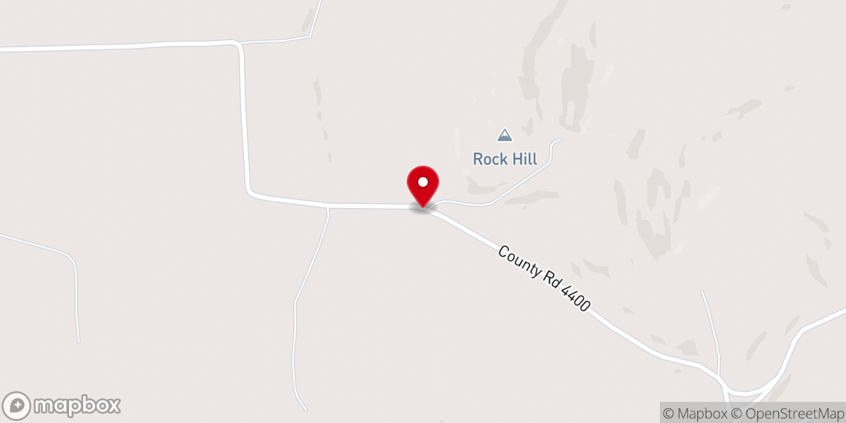 Map showing location of Greater Rock Hill Baptist Church