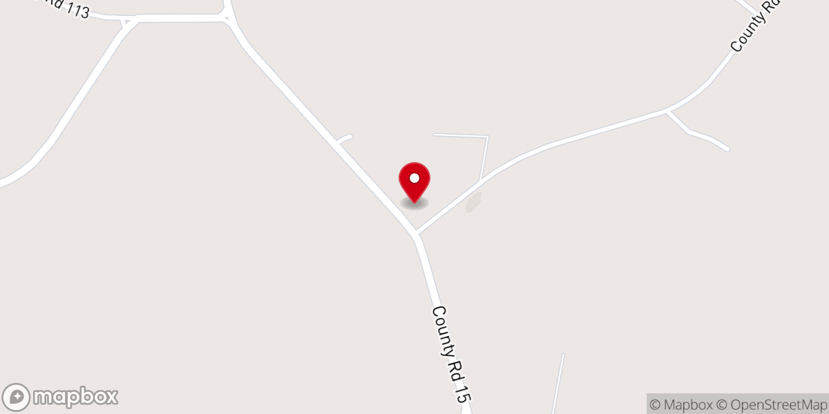 Map showing location of Pleasant Ridge Baptist Church