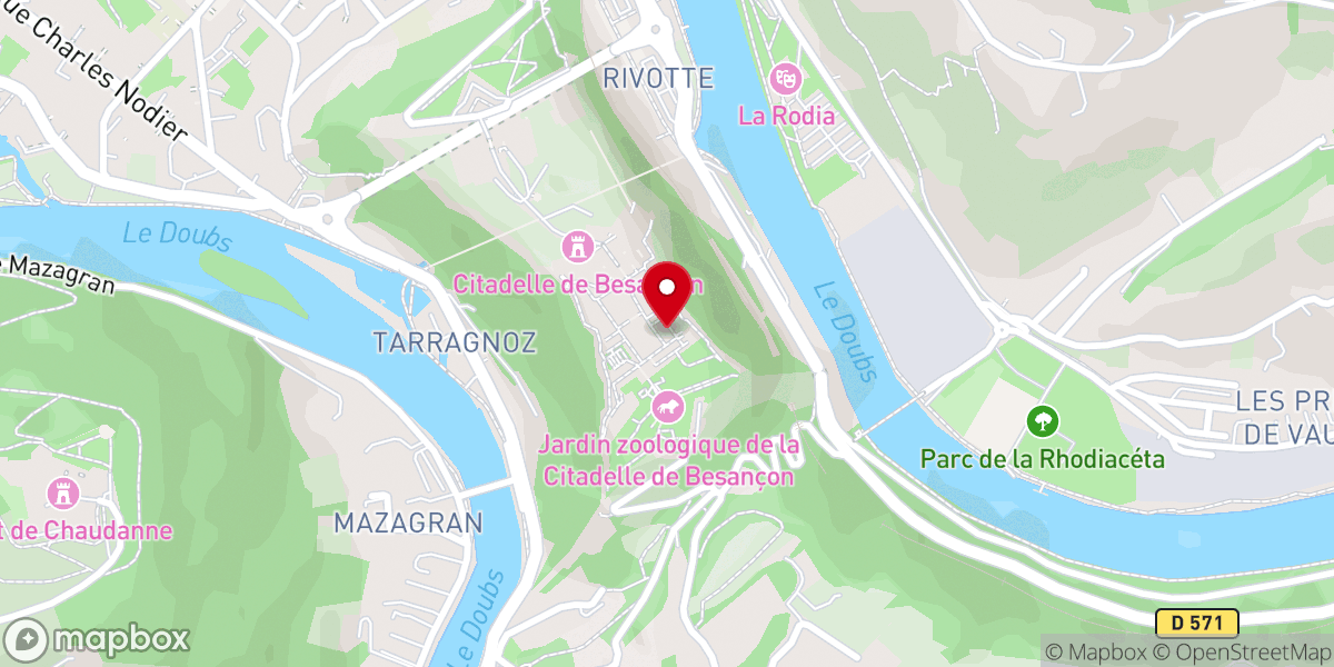 Map showing location of Chapelle Saint-Etienne
